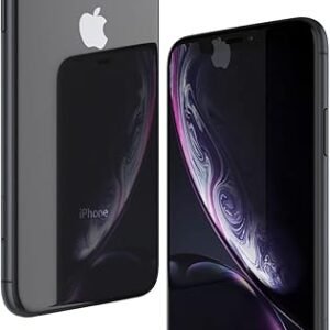 Apple iPhone XR, Fully Unlocked, 64 GB - Black (Renewed)