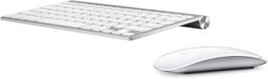 Apple Wireless Keyboard with Apple Magic Bluetooth Mouse (Renewed)