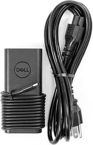 Dell 65W USB-C Laptop Charger for XPS and Latitude 5000 - Power Cord Included