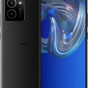 HMD Vibe | Verizon, T-Mobile, AT&T | Unlocked Smartphone | Android 14 | 2 Day Battery | 6.56" 90Hz HD+ Display | 6GB/128GB | 13MP Dual Camera | US Version | Charcoal