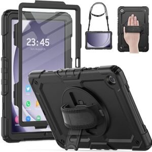 HXCASEAC Case for Samsung Galaxy Tab A9+/ A9 Plus Case 11 Inch, Protective with Screen Protector/Hand Strap/Pen Holder, Sturdy Shockproof Galaxy A9 Plus Tablet Case 2023...