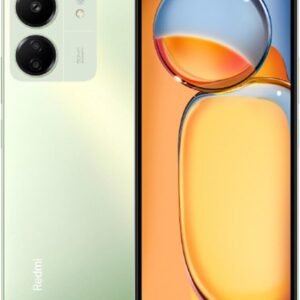 Redmi Xiaomi 13C 4G LTE (256GB + 4GB) Factory Unlocked Global ROM GSM 6.74" 50MP Triple Camera (Tello Mint & Global) + Free Fast Car Charger (Clover Green (Global ROM))