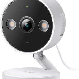 Tapo TP-Link 2K QHD Security Camera, Indoor/Outdoor, 𝟮𝟬𝟮𝟰 𝗣𝗖𝗠𝗮𝗴 𝗘𝗱𝗶𝘁𝗼𝗿'𝘀 𝗖𝗵𝗼𝗶𝗰𝗲, Color Night Vision, Free Person/Pet/Vehicle Detection, Invisible IR Mode, SD Storage, C120